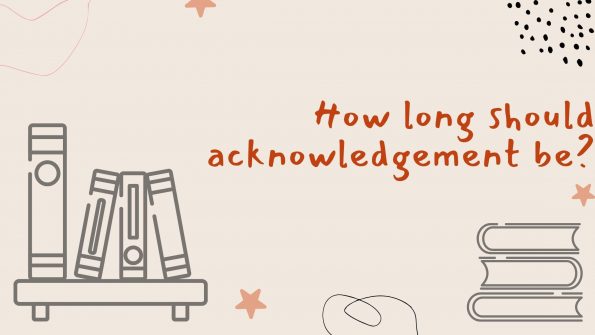 How long should acknowledgement be image