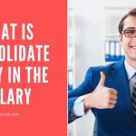 What is Consolidated Pay in the Salary: All Pay and Allowances Together
