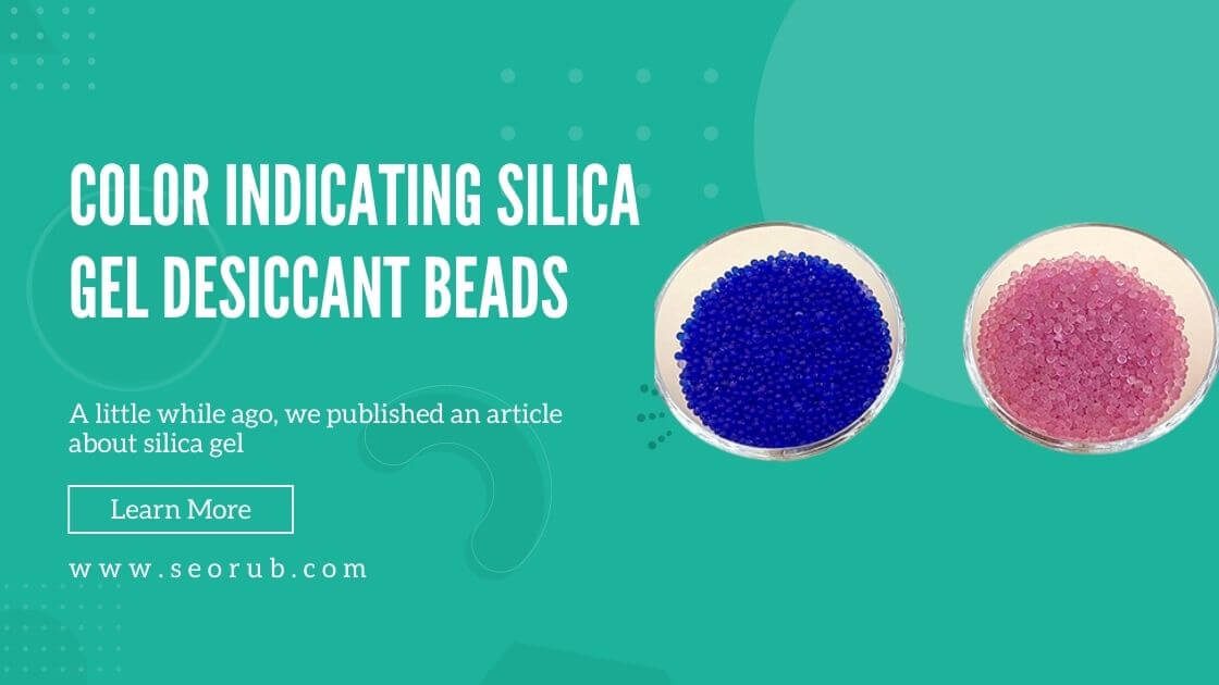 Color Indicating Silica Gel Desiccant Beads